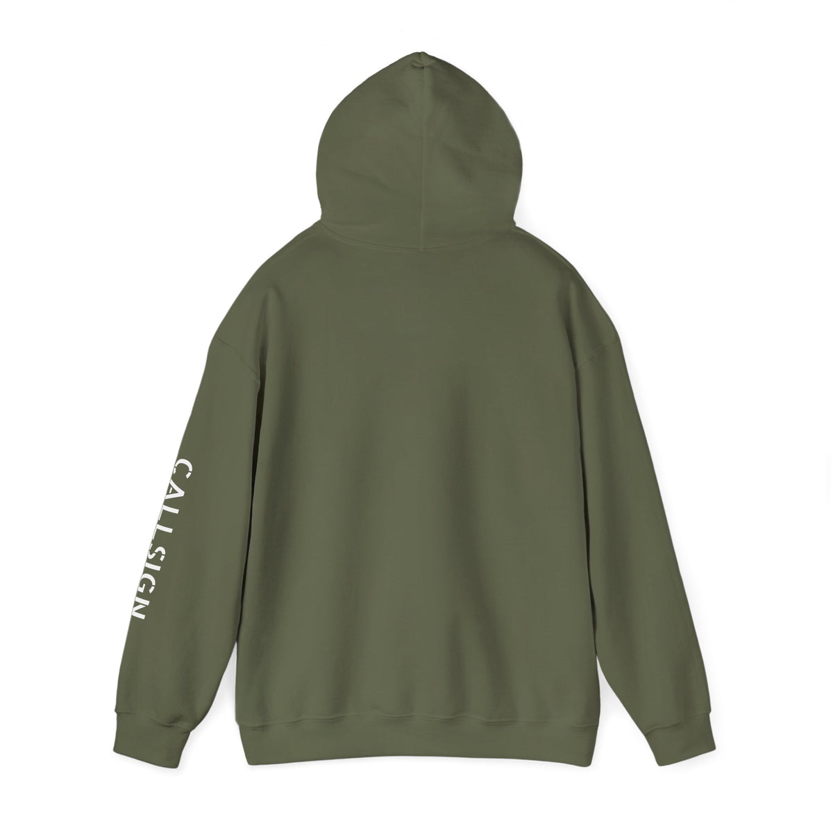 Midlife Mercenaries Personalised Callsign Hoodie — Sleeve Print