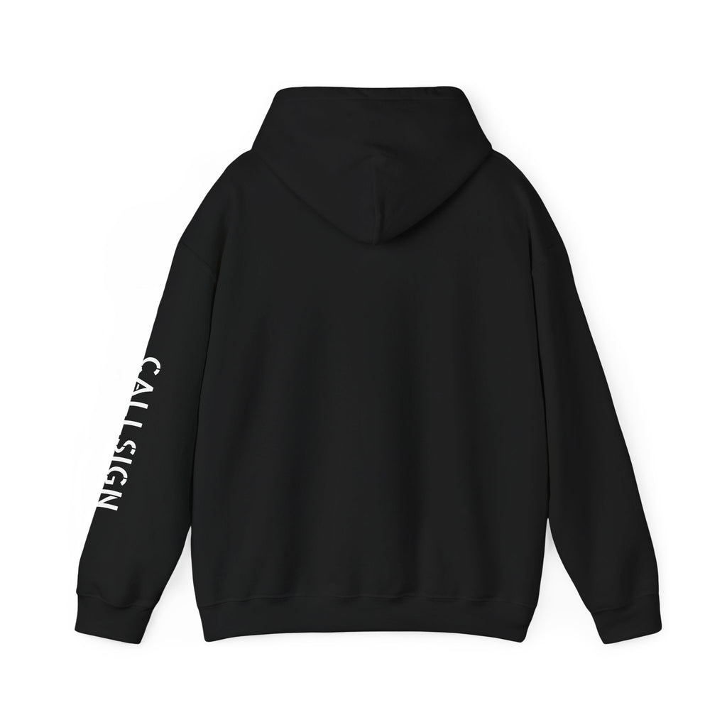 Midlife Mercenaries Personalised Callsign Hoodie — Sleeve Print
