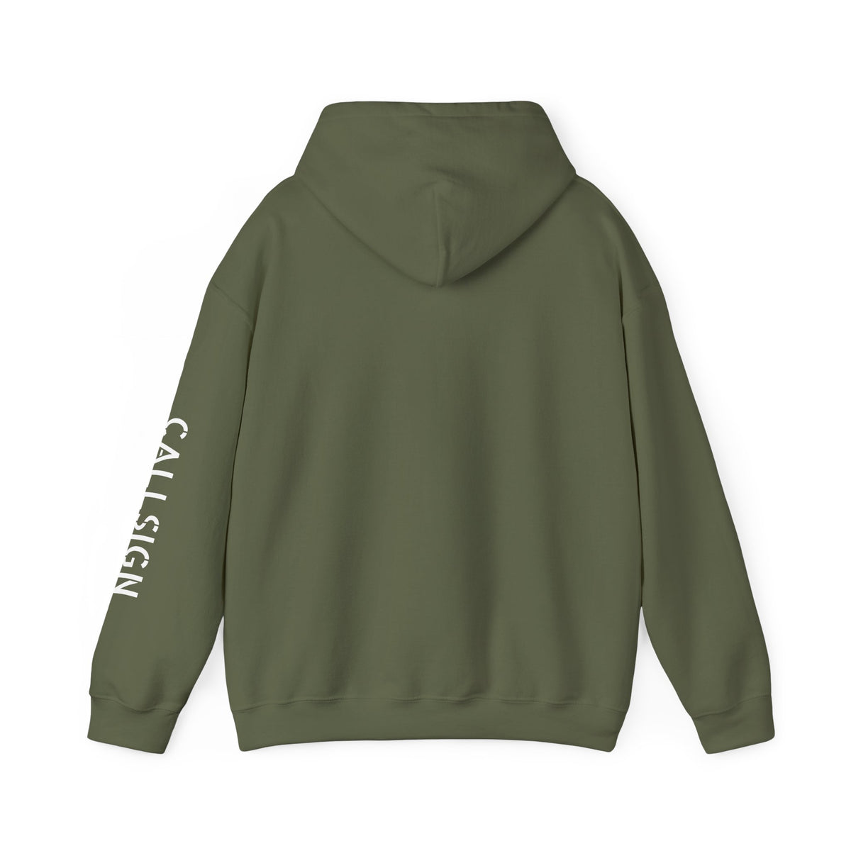 Midlife Mercenaries Personalised Callsign Hoodie — Sleeve Print