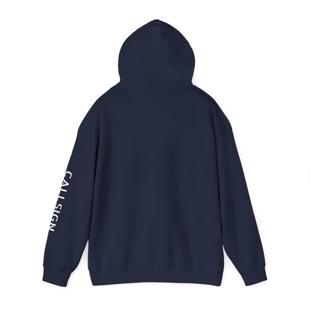 Midlife Mercenaries Personalised Callsign Hoodie — Sleeve Print