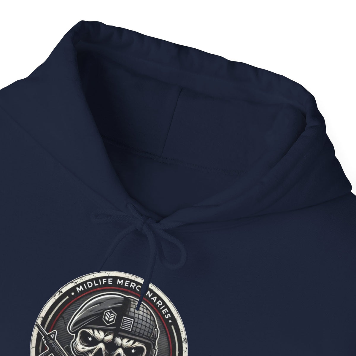 Midlife Mercenaries Personalised Callsign Hoodie — Sleeve Print