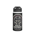 Midlife Mercenaries Stainless Steel Water Bottle — “No Skill, No Issue” Tactical Skull Design