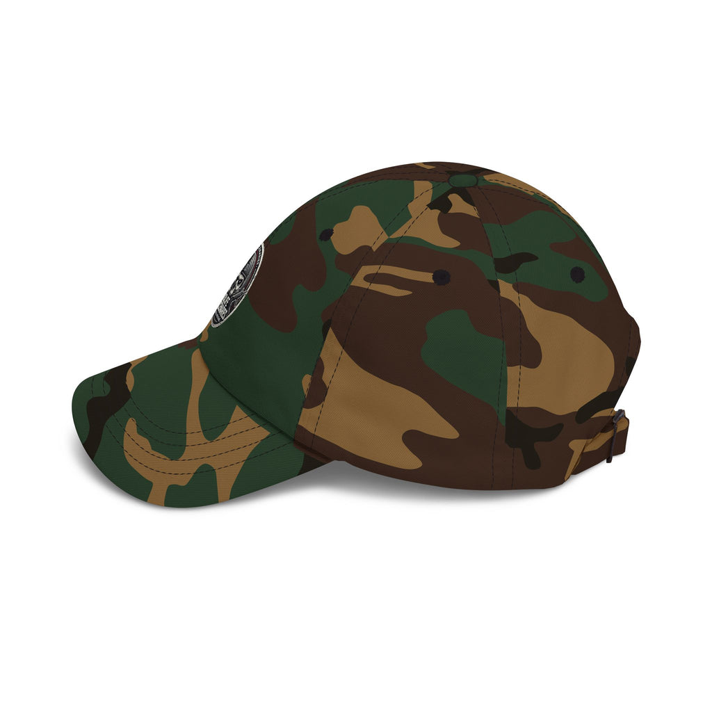 Midlife Mercenaries Skull Patch Low Profile Baseball Cap