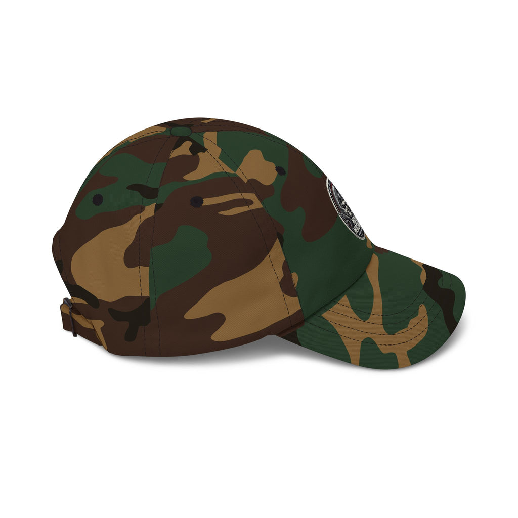 Midlife Mercenaries Skull Patch Low Profile Baseball Cap