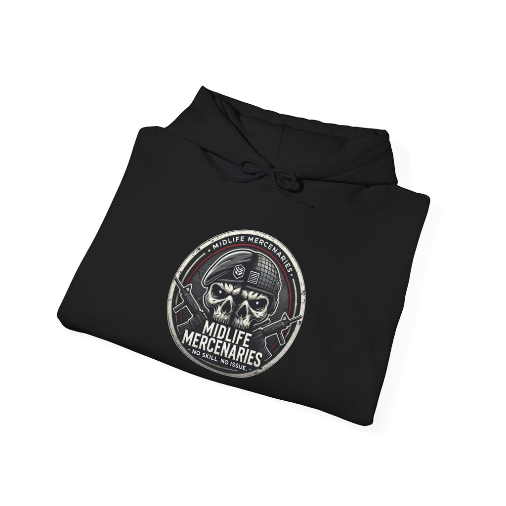 Midlife Mercenaries Personalised Callsign Hoodie — Sleeve Print